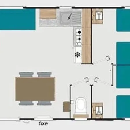Zecamping 4 Etoiles Anime Chiens Acceptes Familial Piscine Couverte 4*