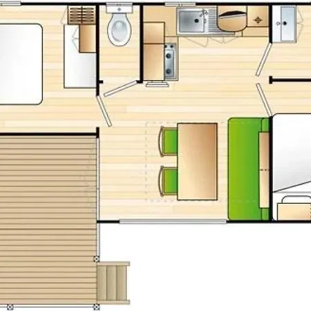 캠프장 Zecamping 4 Etoiles Anime Chiens Acceptes Familial Piscine Couverte 4*