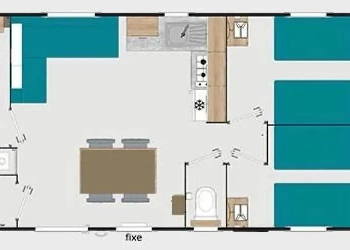 Camping 4 étoiles - Piscine - eebe0d 4*